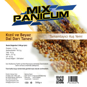 kızıl ve beyaz dal darı tanesi mix panicum